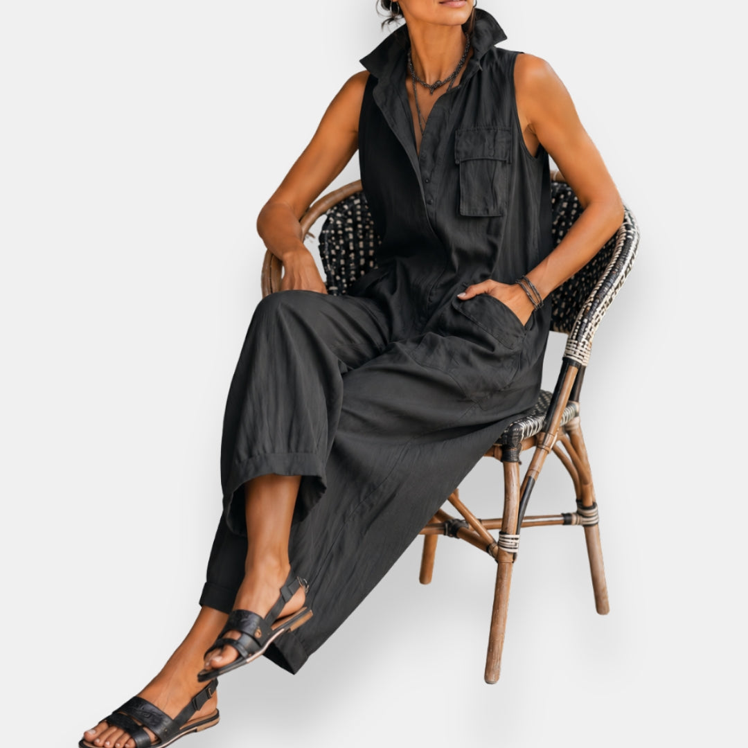 Gina | Sleeveless Jumpsuit