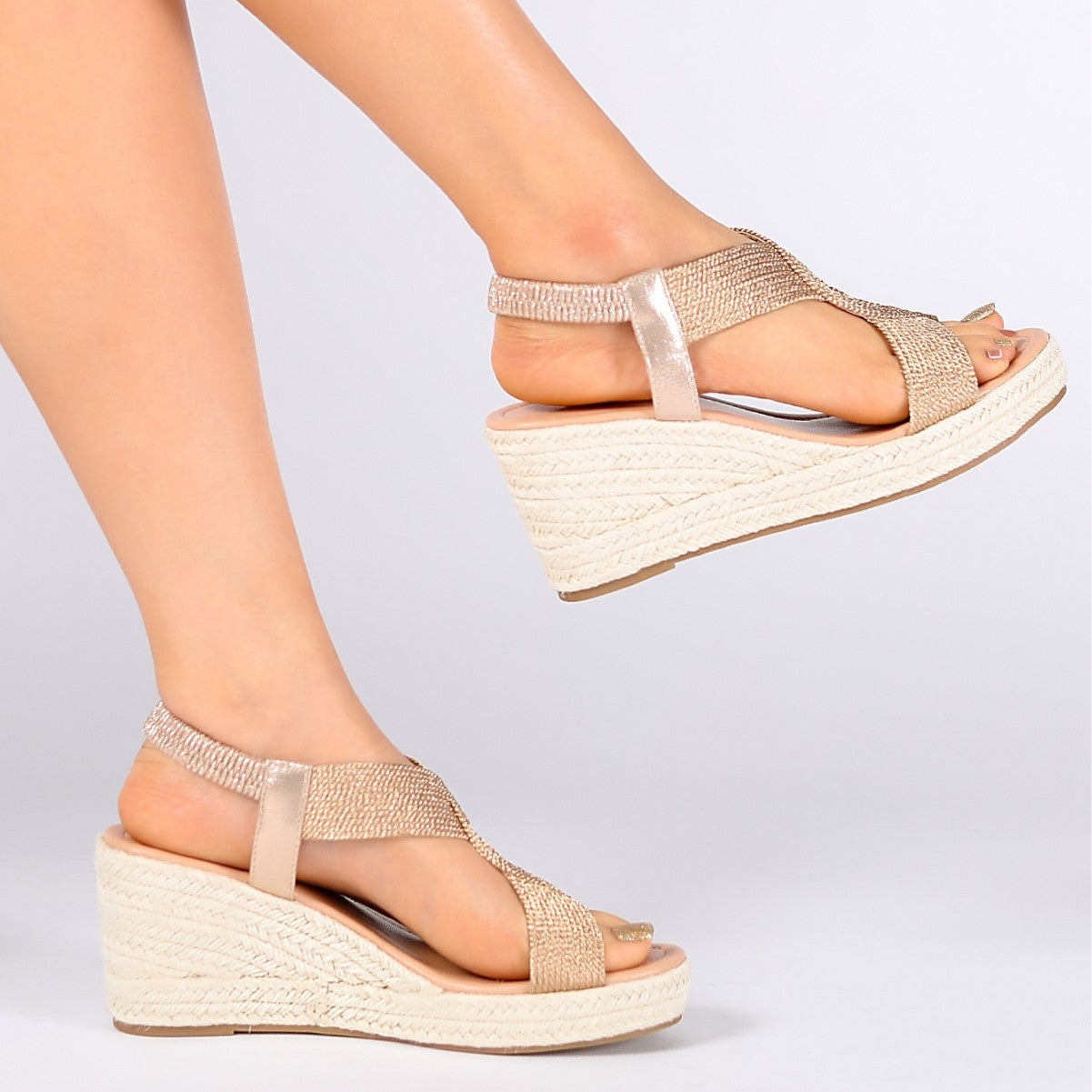 ROZALIA | Woven Wedges for Summer
