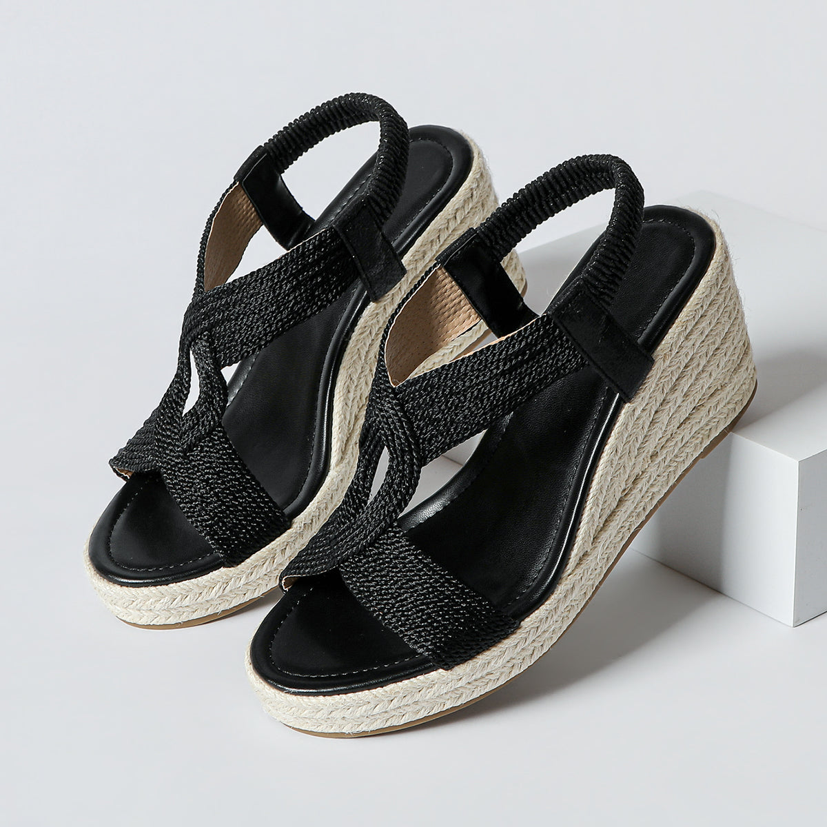 ROZALIA | Woven Wedges for Summer