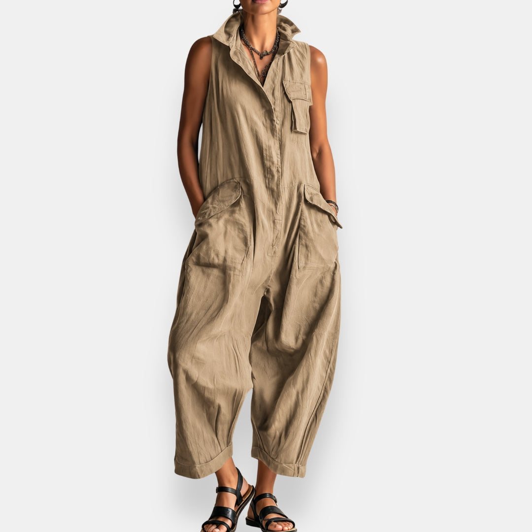 Gina | Sleeveless Jumpsuit