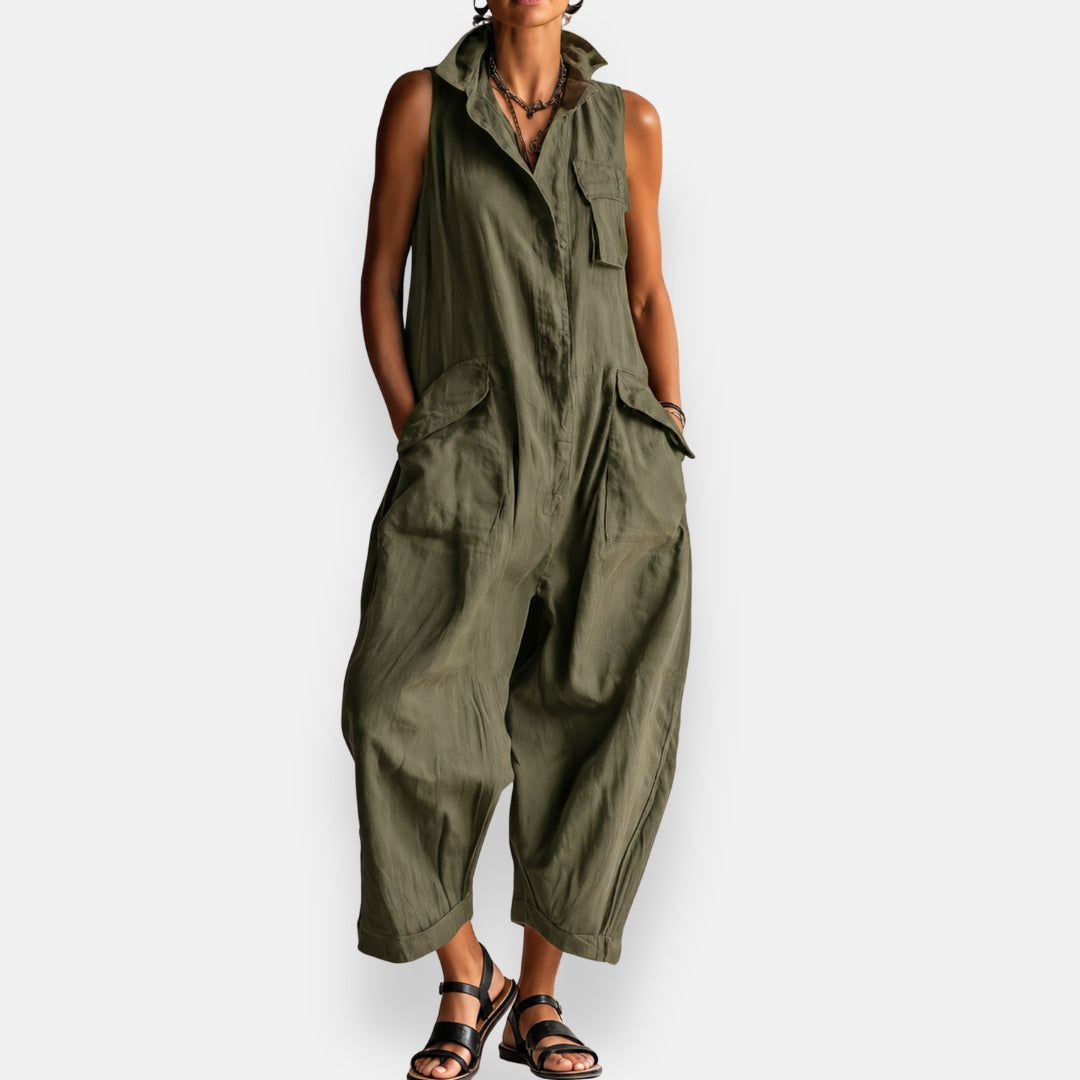 Gina | Sleeveless Jumpsuit