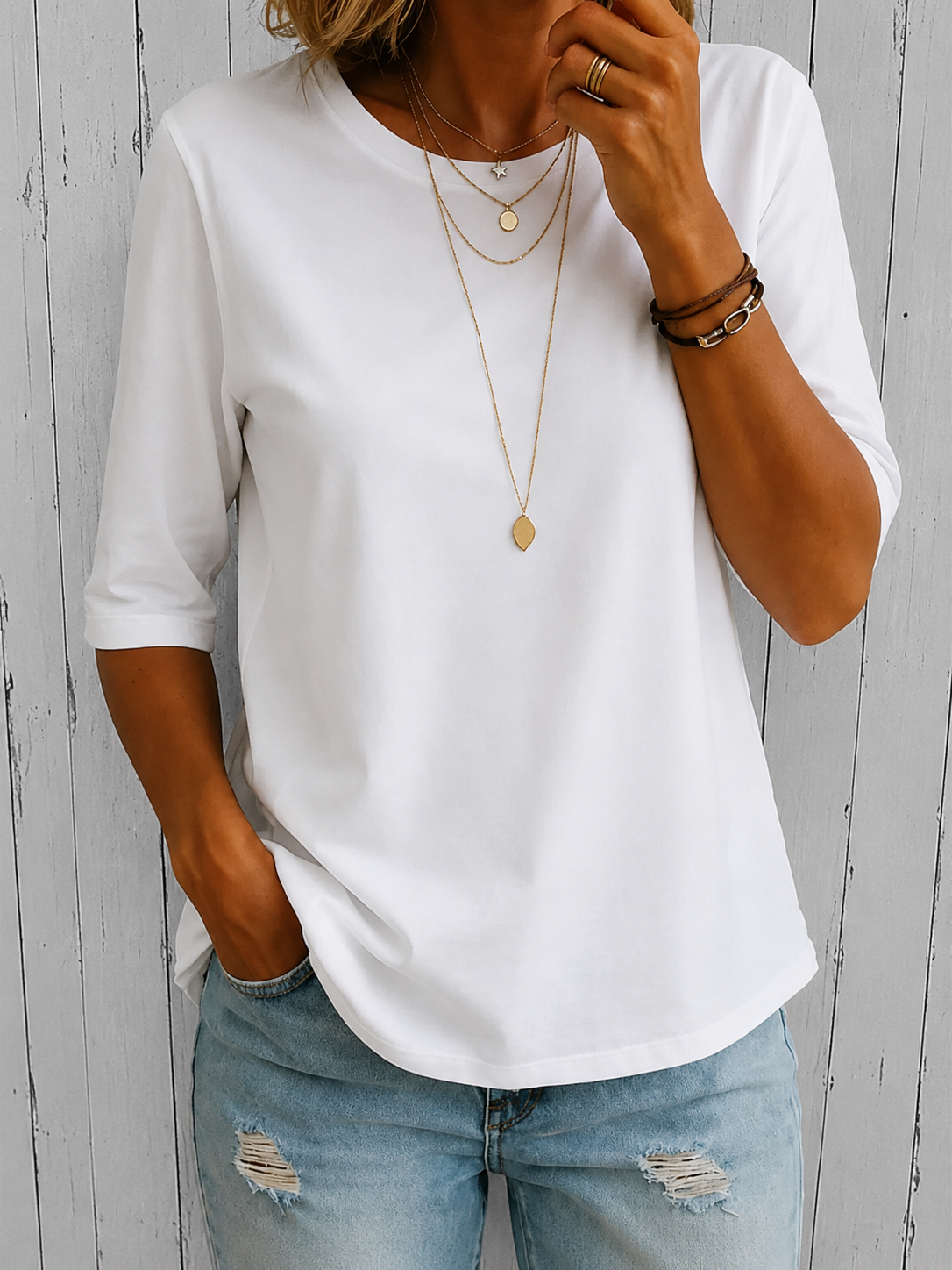 Nora | Cozy Coverage T-Shirt