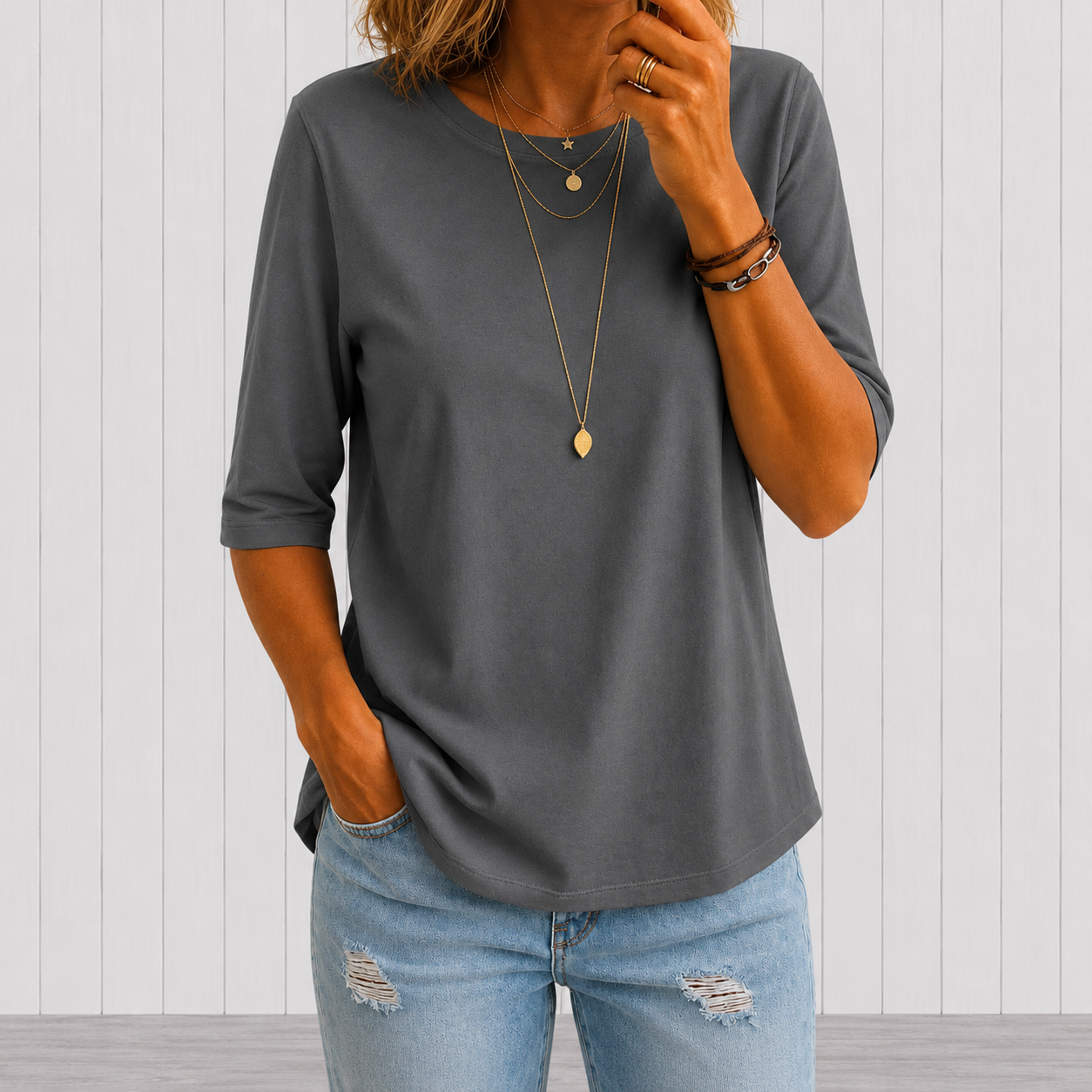Nora | Cozy Coverage T-Shirt