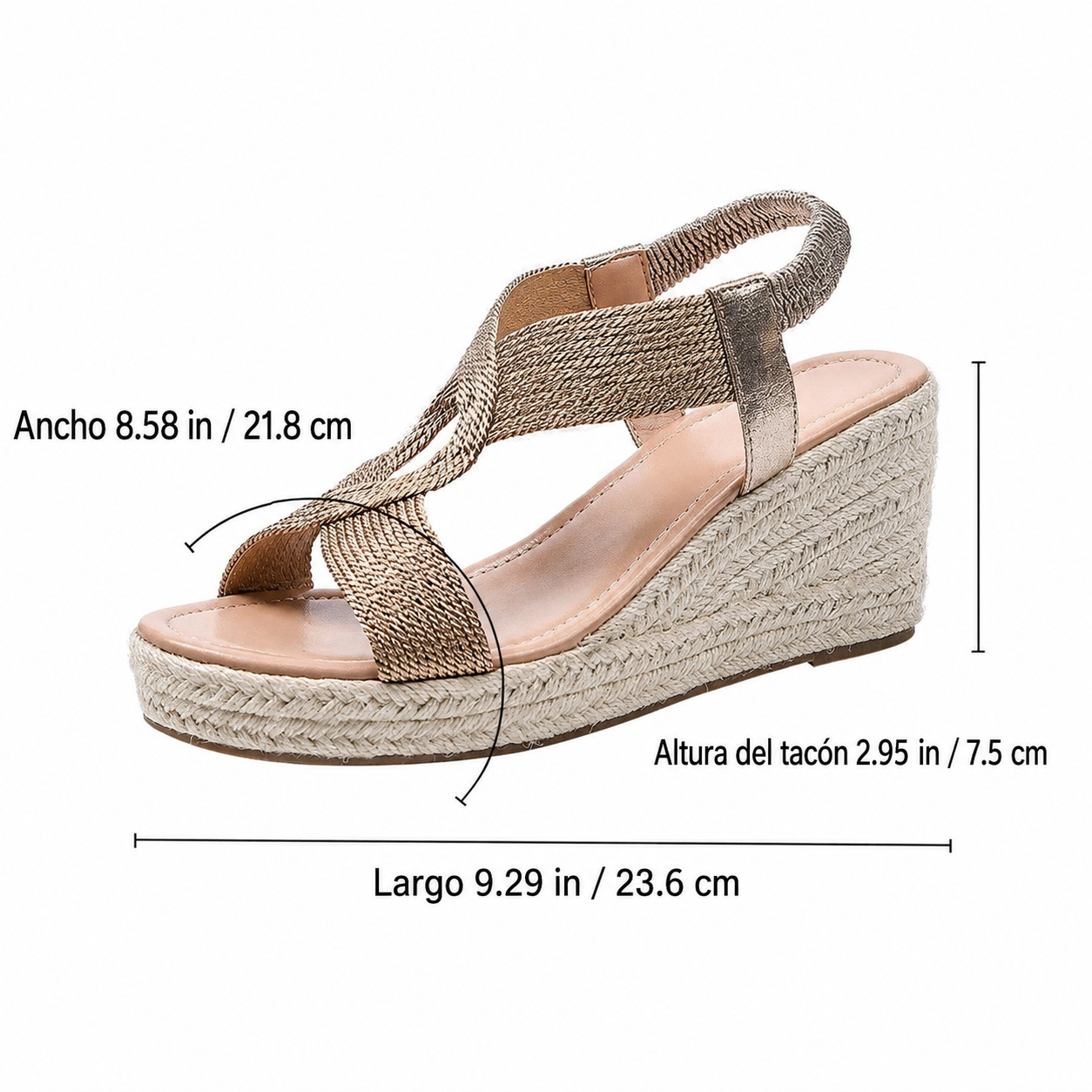 ROZALIA | Woven Wedges for Summer
