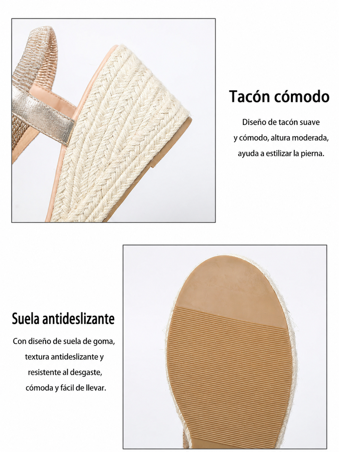 ROZALIA | Woven Wedges for Summer