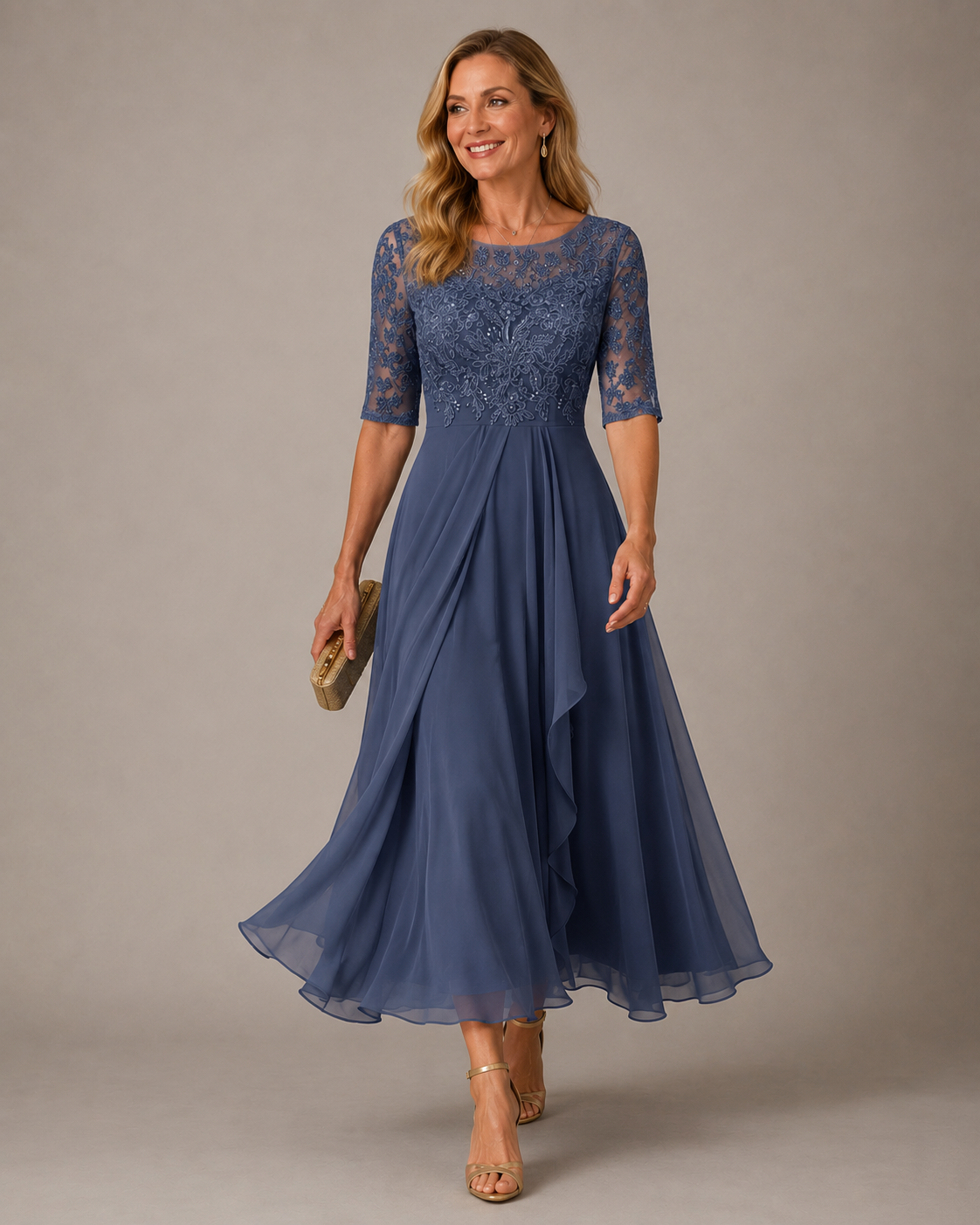 ROSE – THE LACE MIDI DRESS THAT FLATTERS YOUR SILHOUETTE