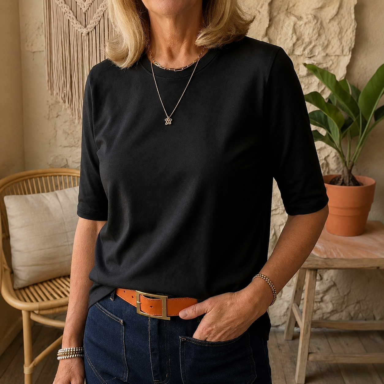 Nora | Cozy Coverage T-Shirt